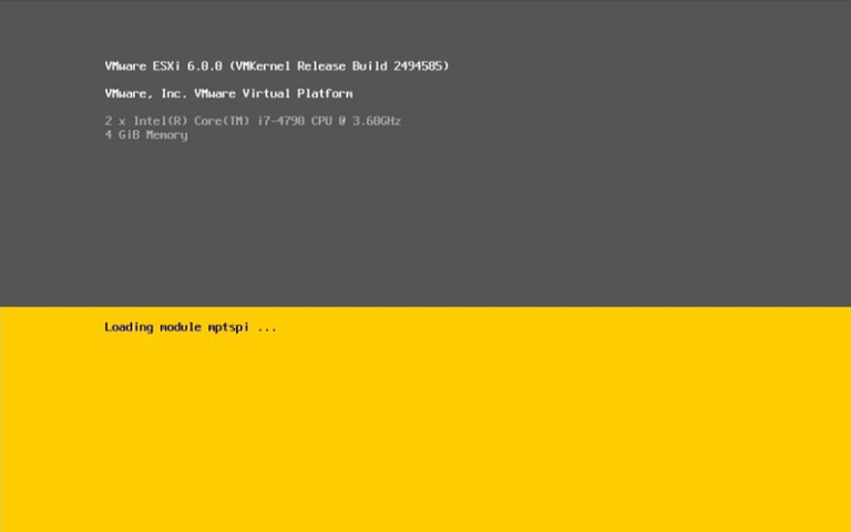 ESXi 6.0 Installation and Configuration Part-1