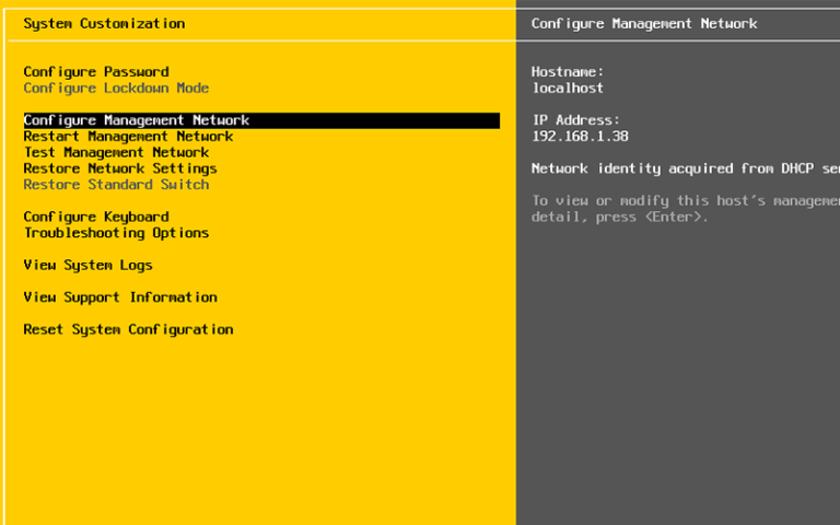 ESXi 6.0 Installation and Configuration Part-2