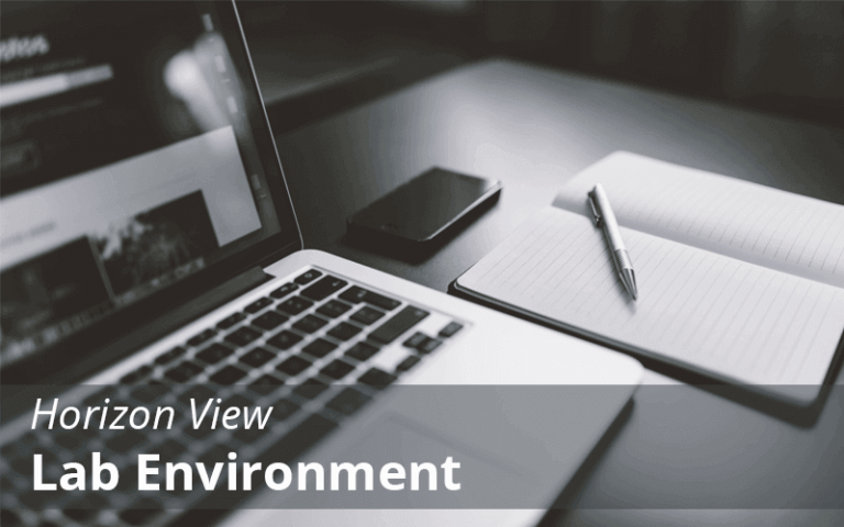 Horizon View 7.5 : How I Deployed my Horizon View Lab Environment Part-2