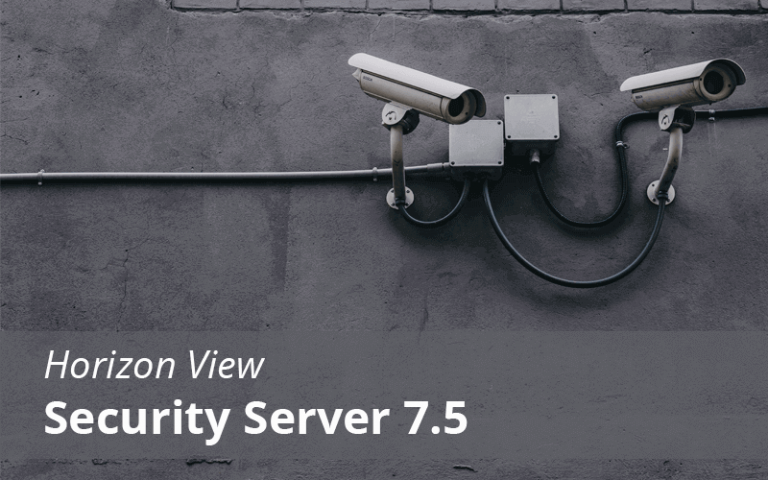 Horizon View 7.5 : Deploy View Security Server 7.5 Part-9